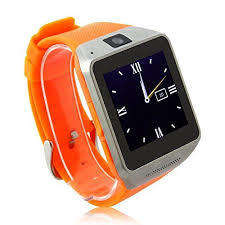 Bluetooth Smart Watch DZ09 with touch screen Orange "Local Stock"