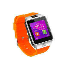 Bluetooth Smart Watch DZ09 with touch screen Orange "Local Stock"