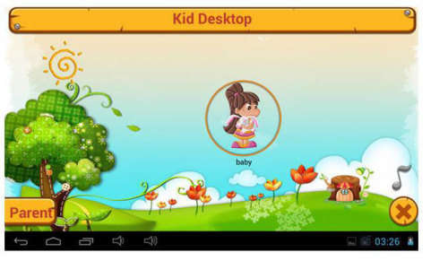 Kids Wifi Education Tablet PC "Blue"