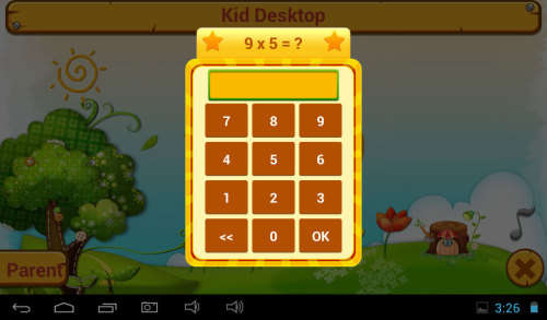 Kids Wifi Education Tablet PC "Blue"