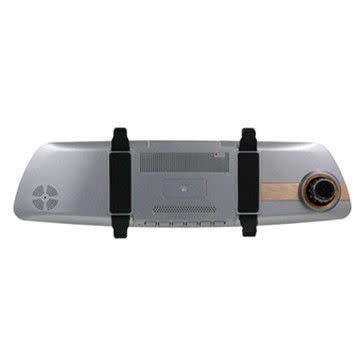 Newest 5 inch 1080p full HD car rearview DVR mirror with touch screen plus rearview camera
