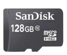 SanDisk 128GB micro SD card