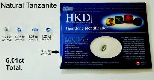 Over 6ct (5 pc) of 100% natural, high quality Tanzanite up for grabs!!!! R1 Start!!!!