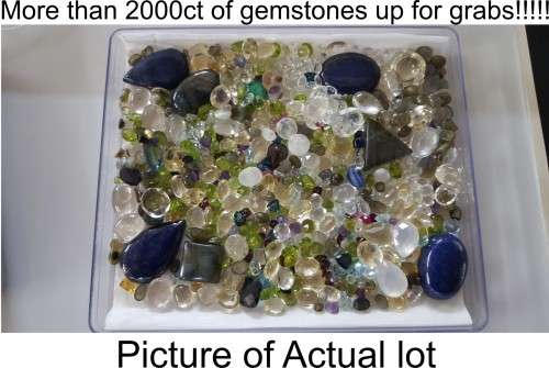 More than 2000 carat Gem Collection up for Grabs!!!!! Crazy R1 start!!!!