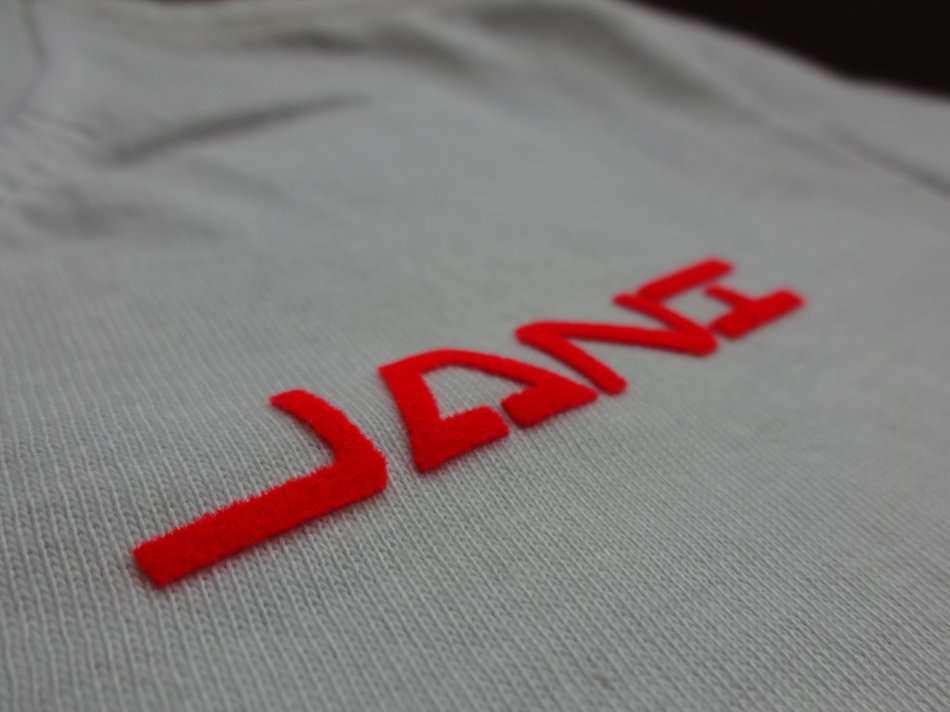 Iron-on Velvet (Tubitherm) Heat-transfer Name Tags/Labels - (Single Template/30 names)