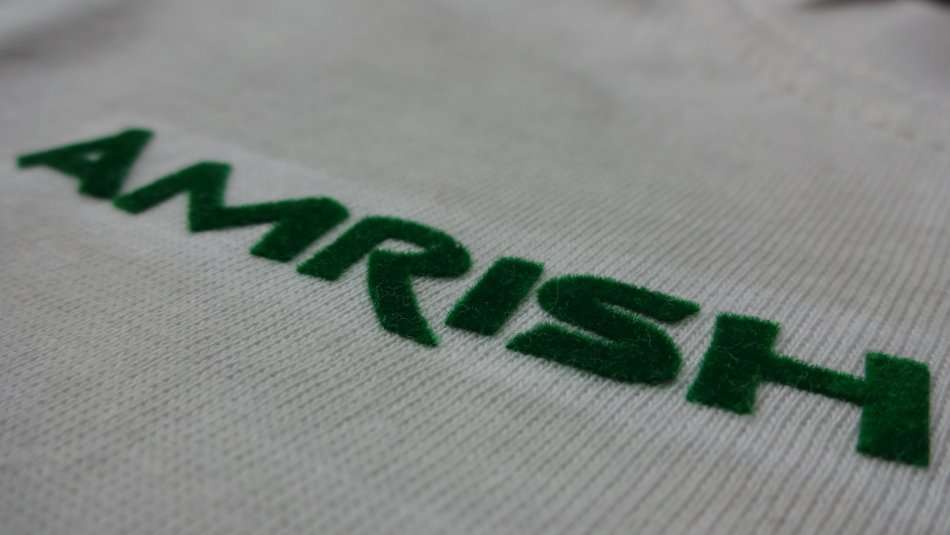 Iron-on Velvet (Tubitherm) Heat-transfer Name Tags/Labels - (Single Template/30 names)