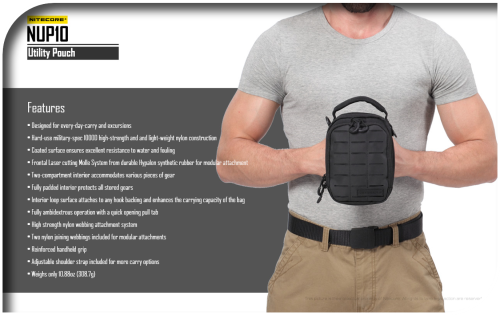 NITECORE NUP10 Tactical Carry Bag