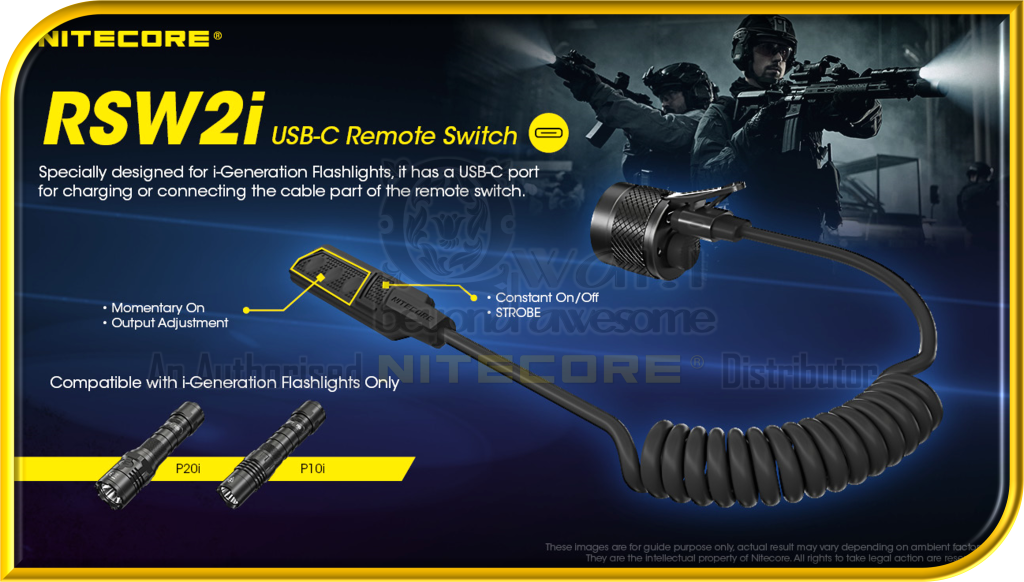 NITECORE RSW2i USB-C Remote Switch
