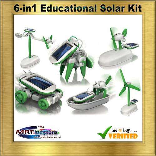 6 in 1 Educational Solar Kit