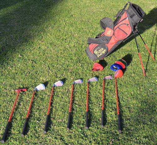 Little Tiger golf set - bag and matching clubs