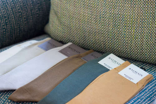 Balmain Paris :  Mercerized Cotton Socks