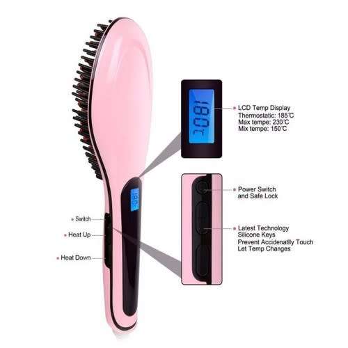 Fast Hair Straightening Brush