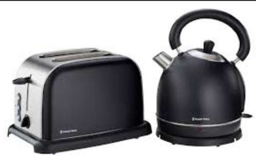 STYLISH BLACK PACK ** BREAKFAST PACK**RUSSELL HOBBS