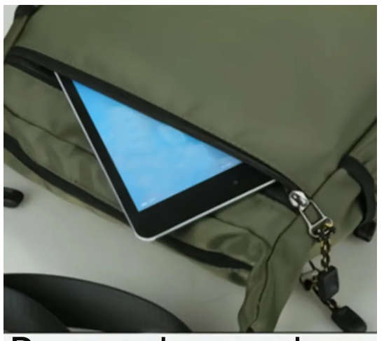 oxford cloth bag with polyester lining for office business travel and university (Green)