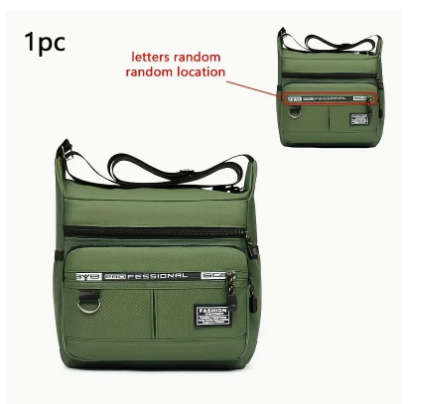 oxford cloth bag with polyester lining for office business travel and university (Green)