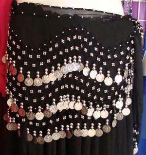Belly Dance Coin Shimmy Belt