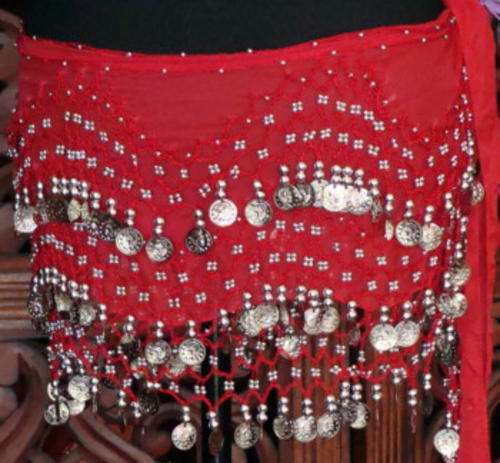 Belly Dance Coin Shimmy Belt