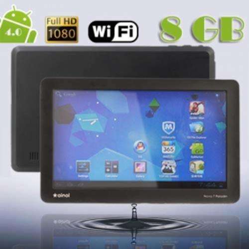 TABLET Novo 7.0" Paladin Capacitive Screen HD1080P Android 4.0 1GHZ 512MB 8GB WiFi Tablet PC - Black