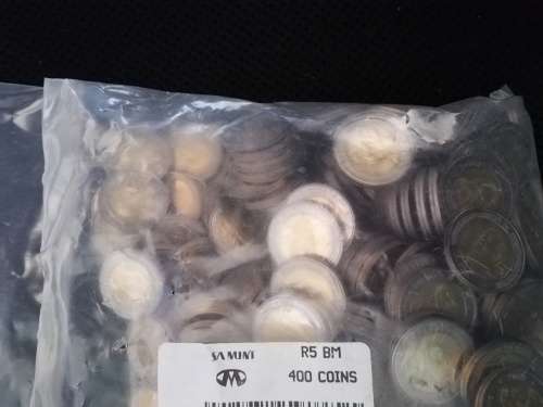 SEALED BAG OF 400 X 2008 MANDELA 90TH BIRTHDAY R5 - DEC2008