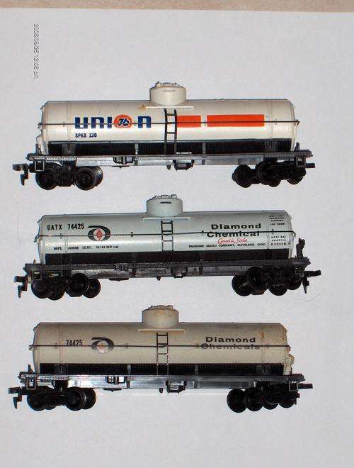 HO - Lot of 3 dome tankers