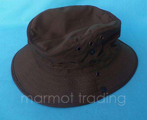 SADF -- SA ARMY -- NUTRIA BUSH HAT (1974/75)  -- AS NEW  -- SIZE 62