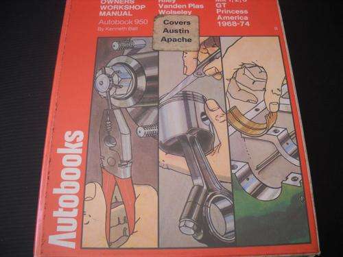 AUTOBOOKS Workshop Manual AUSTIN 1100, Morris MK2, AUSTIN Apache etc