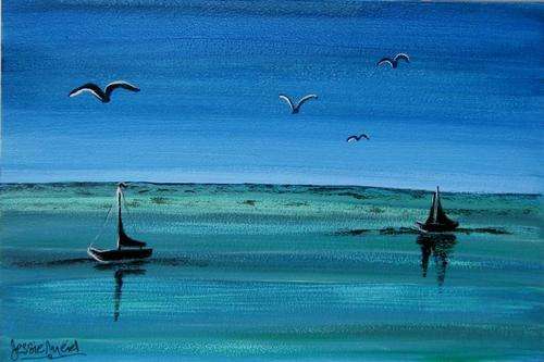 JESSIE MEIER ORIGINAL : SAILING -- BEAUTIFUL