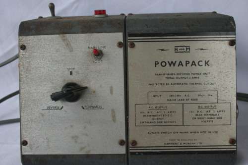 Vintage Hammant and Morgan (H & M) Model Train Power Transformer