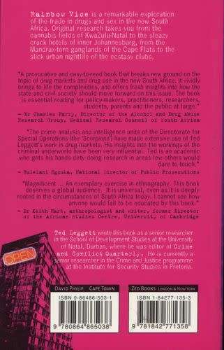 Rainbow Vice - The Drugs and Sex Industries in the New South Africa Ted Leggett