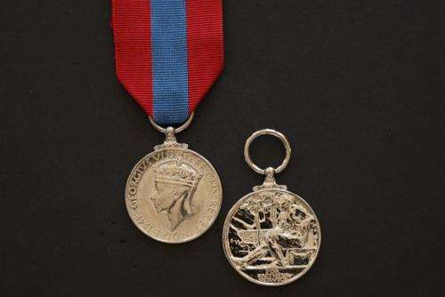 Imperial Service Medal (George VI) - Fill Size Replica