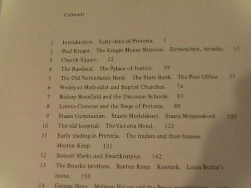 VIVIEN ALLEN, KRUGER'S PRETORIA BY AA. BALKEMA, FIRST EDITION 1971