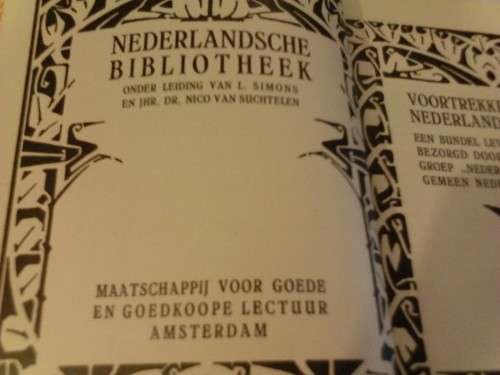 SCARCE, VOORTREKKERS VAN DEN NEDERLANDSCHEN STAM, BY L.SIMONS & DR. N. SUCHTELEN 1925.