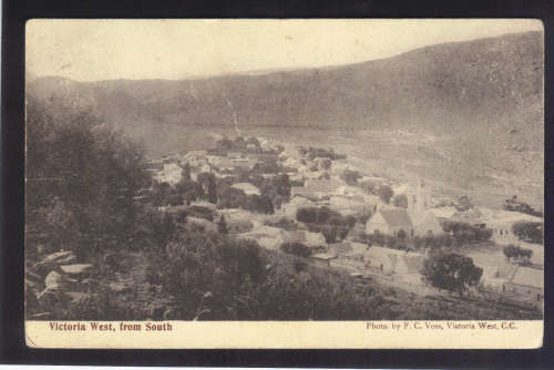 *SCARCE 1907 POST-CARD(POSTED WITHOUT ADDRESS AT VICTORIA WEST, SEND TO ROSEBANK), VALUE- SEE SCANS.