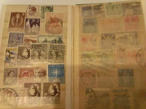 SMALL 12 PAGE ALBUM, WITH MOSTLY AUSTRALIAN USED COLLECTION,  SEE BELOW.