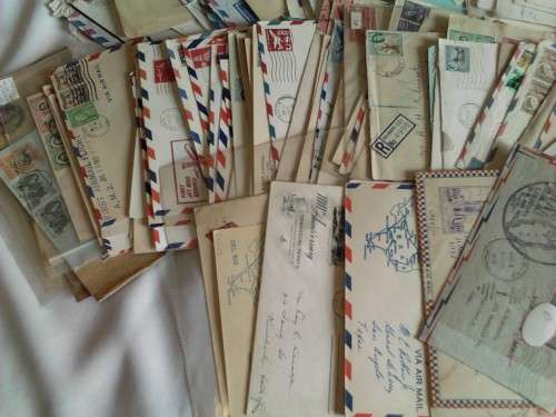 VERY NIC LOT OF 300+ POSTAL HISTORY ITEMS FROM EARLY SA & MORE , HIGH COLLECTION VALUE - READ BELOW.