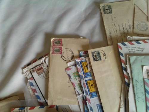 VERY NIC LOT OF 300+ POSTAL HISTORY ITEMS FROM EARLY SA & MORE , HIGH COLLECTION VALUE - READ BELOW.