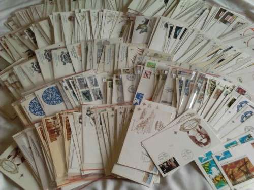 VERY GOOD LOT OF 500+ F.D.C. & SPECIAL COVERS OF SA, HIGH COLLECTION VALUE - READ BELOW.