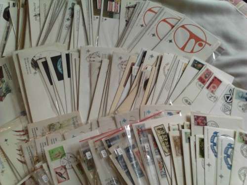 VERY GOOD LOT OF 500+ F.D.C. & SPECIAL COVERS OF SA, HIGH COLLECTION VALUE - READ BELOW.