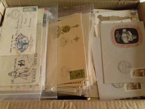 VERY GOOD LOT OF 600+ F.D.C. & SPECIAL COVERS OF SA & MORE, HIGH COLLECTION VALUE - READ BELOW.