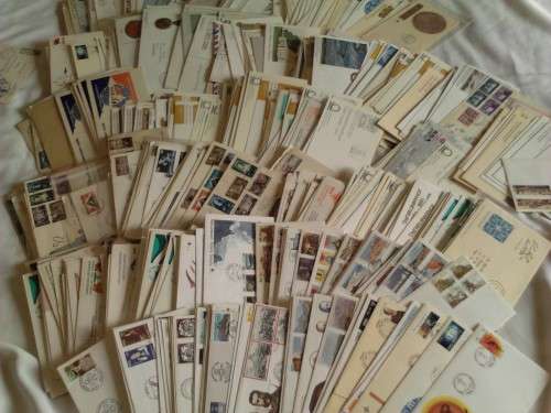 VERY GOOD LOT OF 600+ F.D.C. & SPECIAL COVERS OF SA & MORE, HIGH COLLECTION VALUE - READ BELOW.