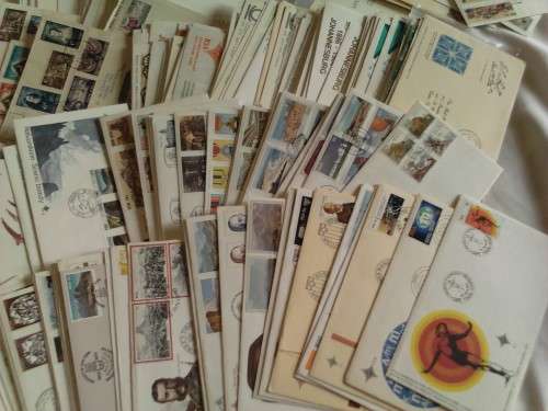 VERY GOOD LOT OF 600+ F.D.C. & SPECIAL COVERS OF SA & MORE, HIGH COLLECTION VALUE - READ BELOW.