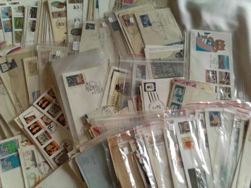 VERY NICE MIX LOT OF 600+ F.D.C. & SPECIAL COVERS & MORE, HIGH COLLECTION VALUE - READ BELOW.