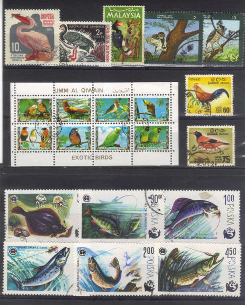 MIXED LOT - FINE USED LOT - NICE COLLECTION STAMPS - PLEASE SEE BELOW