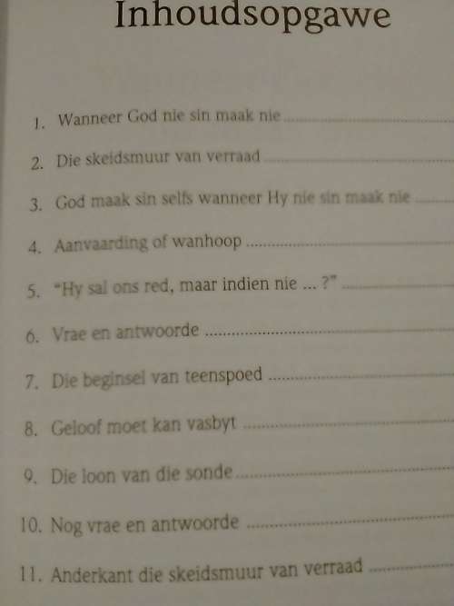 # `WANNEER GOD, NIE SIN MAAK NIE` - DEUR DR. JAMES DOBSON - SEE and READ BELOW FOR INFO