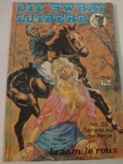 `DIE SWART LUIPERD No.28` - GEHEIM VAN DIE BERGE -  BRAAM LE ROUX - PLEASE READ BELOW FOR INFO