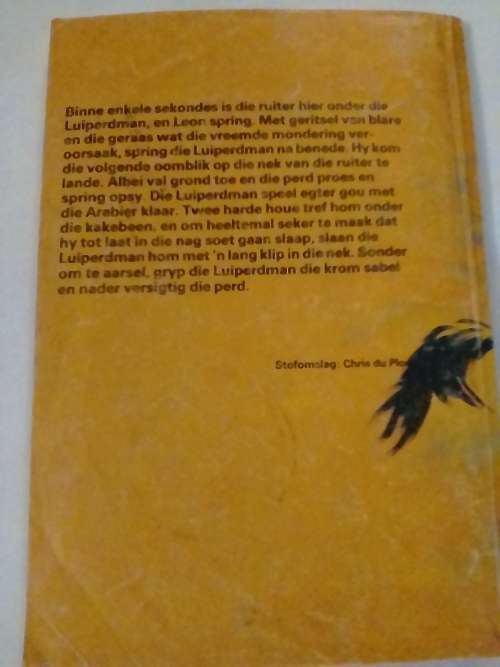 `DIE SWART LUIPERD No.28` - GEHEIM VAN DIE BERGE -  BRAAM LE ROUX - PLEASE READ BELOW FOR INFO