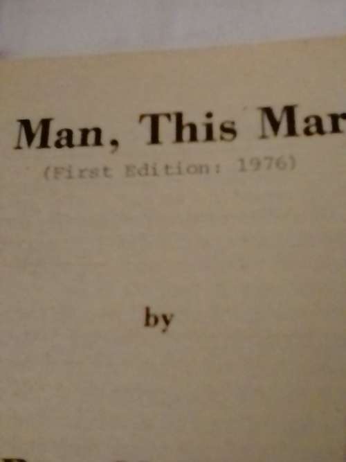 `CLEVELAND WESTERN` - THIS MAN, THIS MARSHAL -  BY BRETT McKINLEY - PLEASE READ BELOW FOR INFO