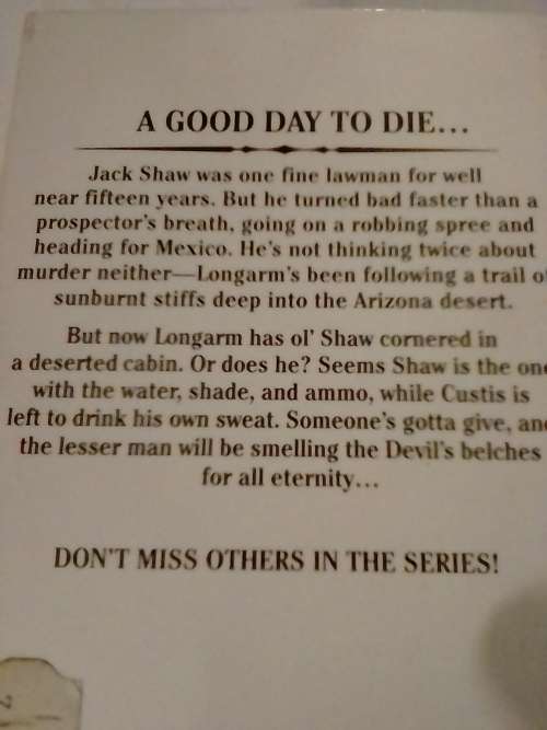 Western - Longarm and the Arizona Ambush by Tabor Evans