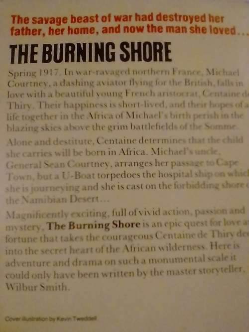 The Burning Shore by Wilbur Smith.