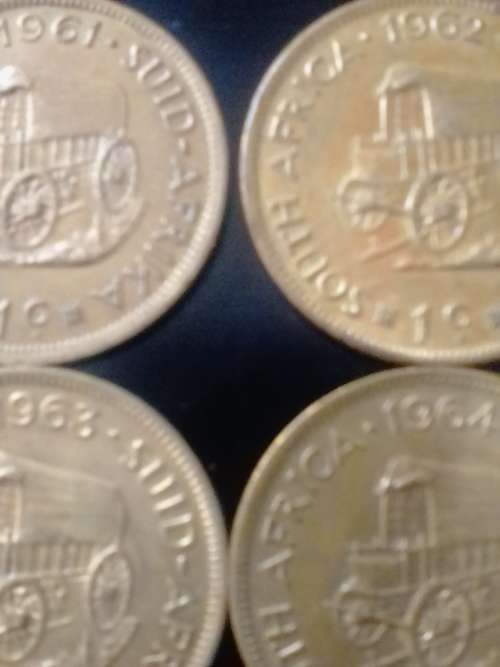 1961 TO 1964  1c FULL SET`- CONDITION LIKE UNC - PLEASE READ and SEE BELOW.